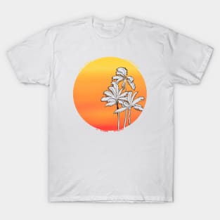 Um dia de sol quente em uma praia na Califórnia! T-Shirt